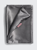 King Satin Pillowcase in Charcoal
