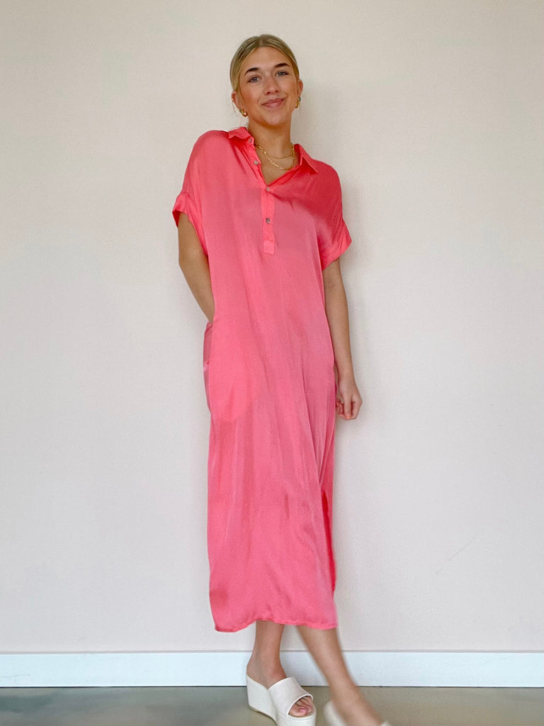 Galiena Silk Maxi Dress