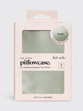 Standard Satin Pillowcase in Sage