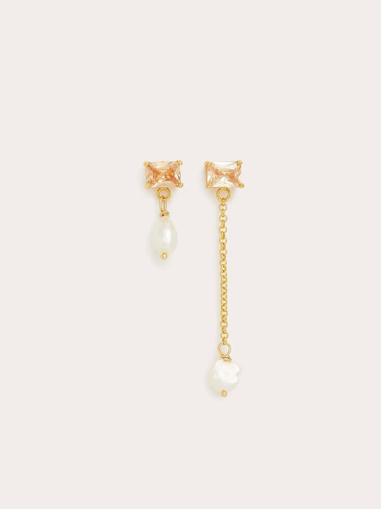 Silas Earrings in Pink