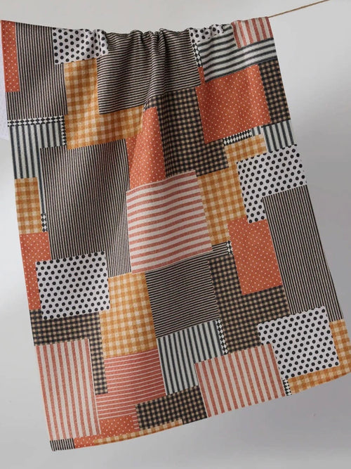 Patch And Pumpkin Tea Towel