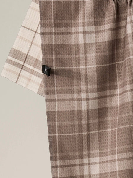 Oat Plaid Luxe Kitchen Towel