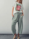 You're My Kind Of Stripe Pants in Sage