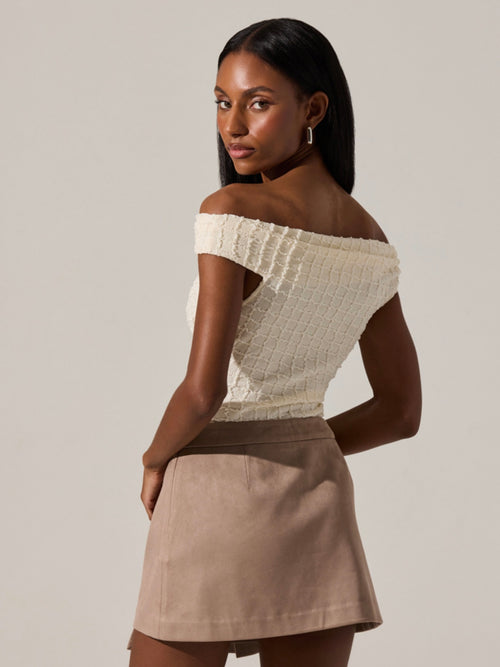Lindy Top in Cream