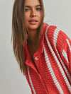 A Right To Cardi Sweater in Red