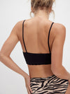 Heirloom Seamless Bralette in Black