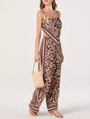 Eva Pants in Brown Tropical