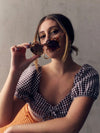 Aster Sunnies in Terra Fawna Tortoise Shell