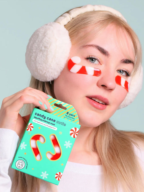 Candy Cane Undereye Masks