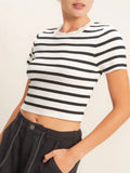 Show Your Stripes Tee in Black