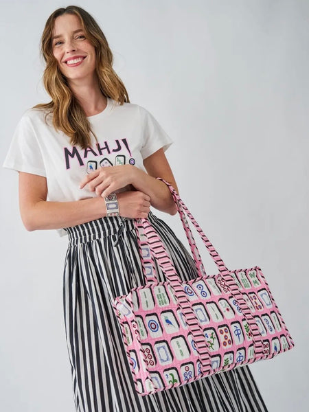 Kaya Mahjong Zippered Game Bag