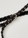 Sol Stud Belt in Black