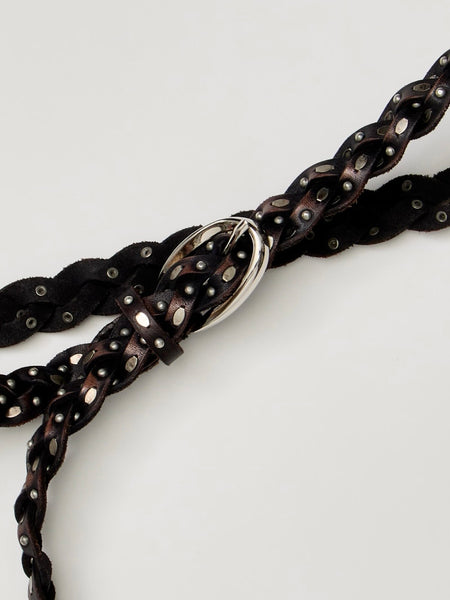 Sol Stud Belt in Black