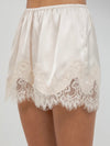 Lace It Out For Me Shorts in Champagne