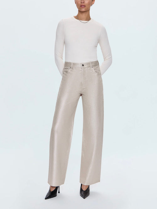 Tate Pant in Champagne Luster