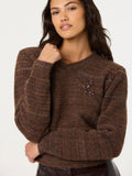 Dasia Sweater in Brown