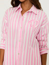 Cassidy Top in Prism Pink Stripe