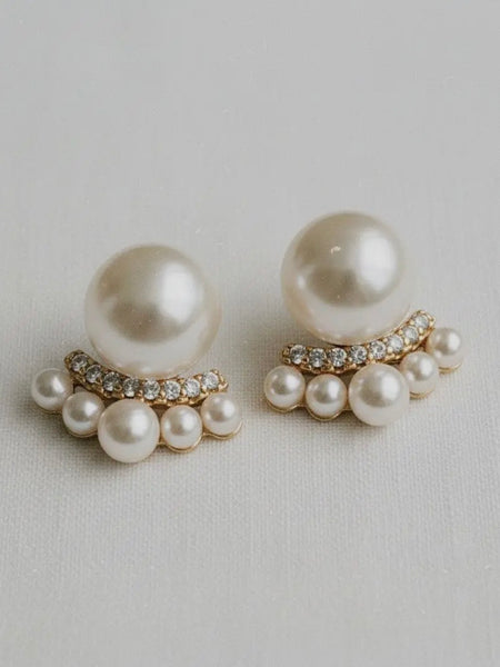 French Pearl Studs