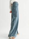 We Scream For Scallops Trouser in Denim
