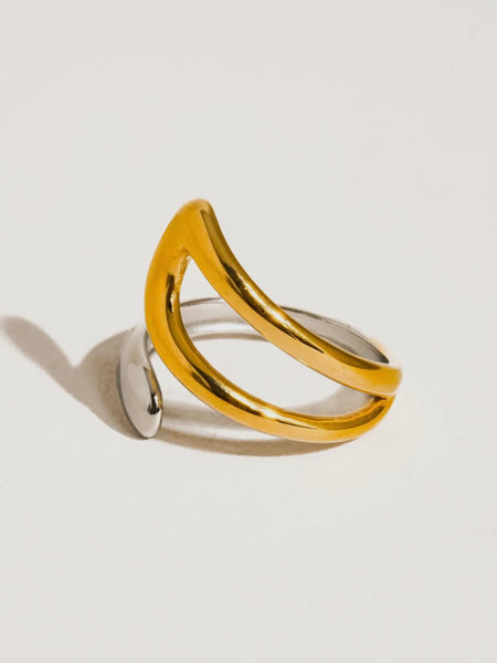 Vill Two Tone Ring