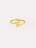 Thin Livorno Cuff in Gold