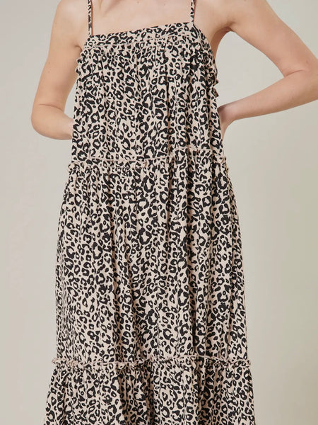 Cheetah Sister Dress in Neutral