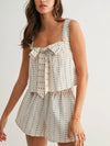 Frilly Of The Valley Set in Ivory Multi