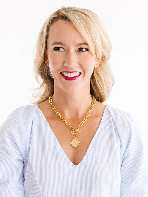 Coin Toggle Necklace