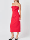 Best in Bows Dress in Red