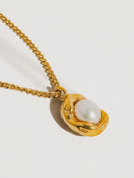 Zakai Natural Pearl Pendant Necklace