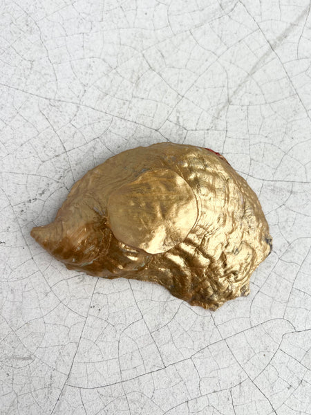Decoupaged Lobster Shell Ring Dish