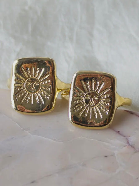 The Sun Tarot Ring