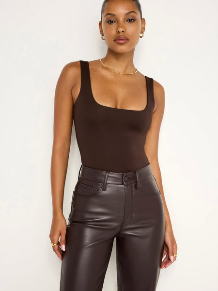 Scuba Modern Tank Bodysuit in Bark