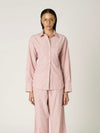 Serrano Shirt in Wine Stripe