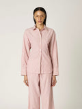 Serrano Shirt in Wine Stripe
