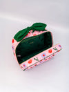 Getaway Toiletry Bag in Cherry Lips