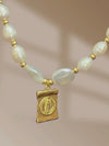 Virgin Mary Baroque Pearl Necklace