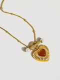 Havana Vintage Heart Necklace