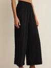 Scout Jersey Crop Flare in True Black