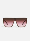 Nightfall Remixed Sunnies in Dark Brown & Rouge Gold