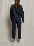 Johnny French Terry Sweatpants in Navy