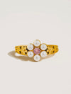 Lynn Flower Ring in Pink
