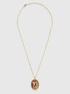 Hummingbird Cameo Necklace