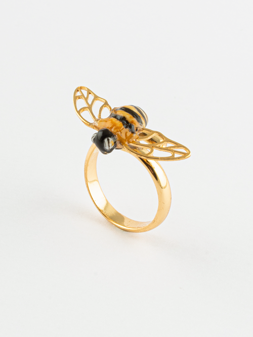 Bee Golden Wings Ring
