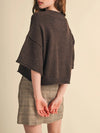 MOCKtauk Will Never Be The Same Sweater in Espresso