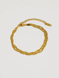 Yvet Braided Snake Chain Bracelet