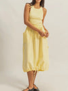Takes Two To Cargo Dress in Yellow