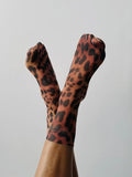 Teddie Leopard Sock