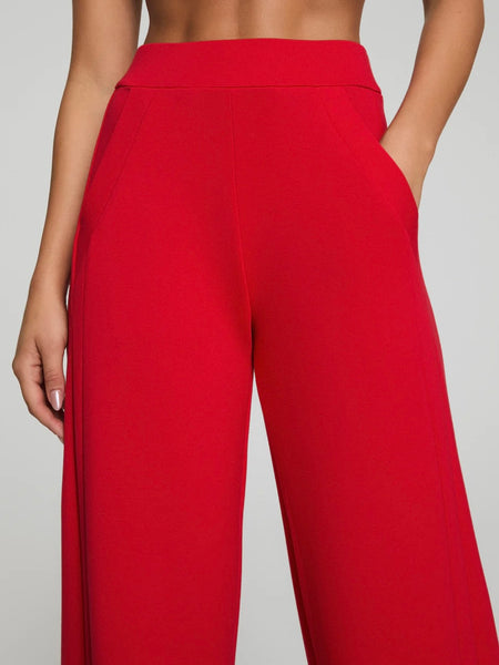 AirEssentials Wide Leg Track Pant in Spanx Red