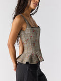 Jolie Corset in Black Combo